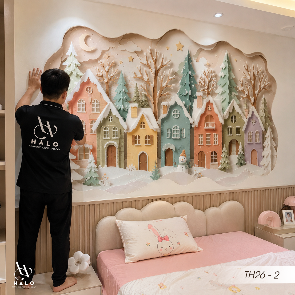  Tranh Dán Tường Họa Tiết Cho Trẻ - TH26 - 2 