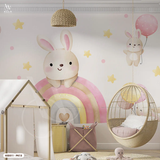  Tranh Dán Tường Tone Hồng Dành Cho Bé Gái 8D 16D - KID311 