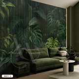  Tranh Dán Tường Rừng Nhiệt Đới  8D 16D - RU311 