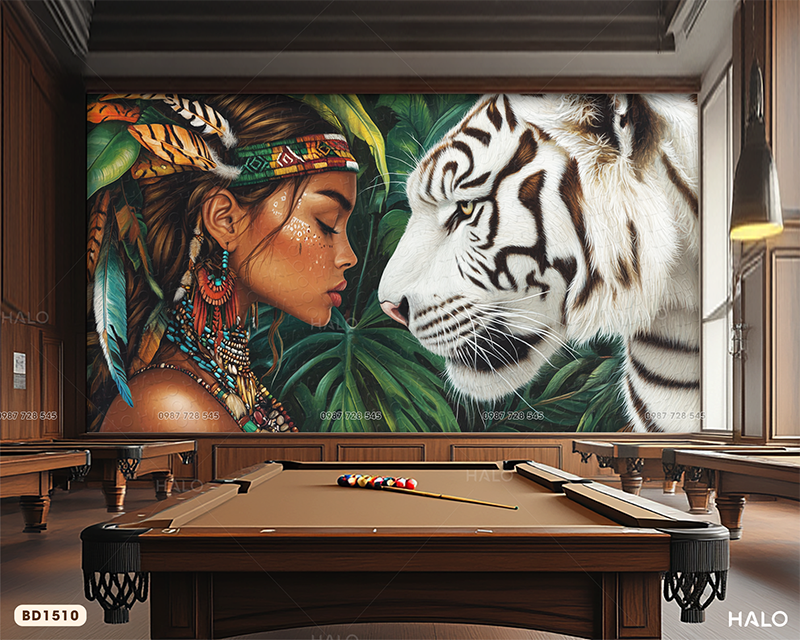  Tranh Dán Tường Hồn Rừng - BD1510 