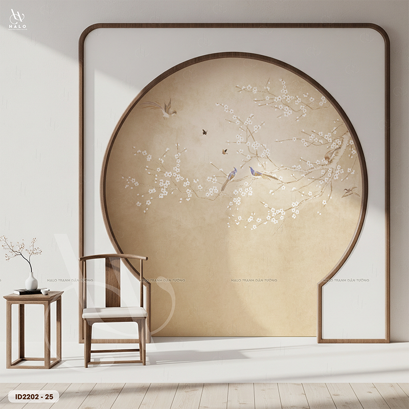  Tranh Dán Tường Indochine 8D 16D - ID2202 