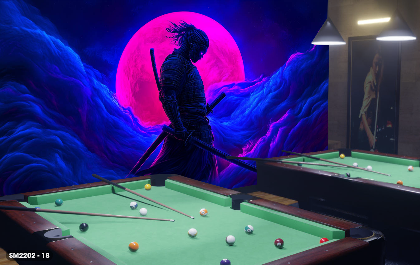  Tranh Dán Tường Samurai 8D 16D - SM2202 