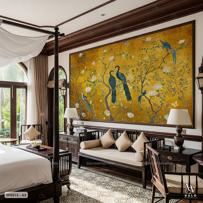  Tranh Dán Tường Indochine 8D 16D - SP0512 