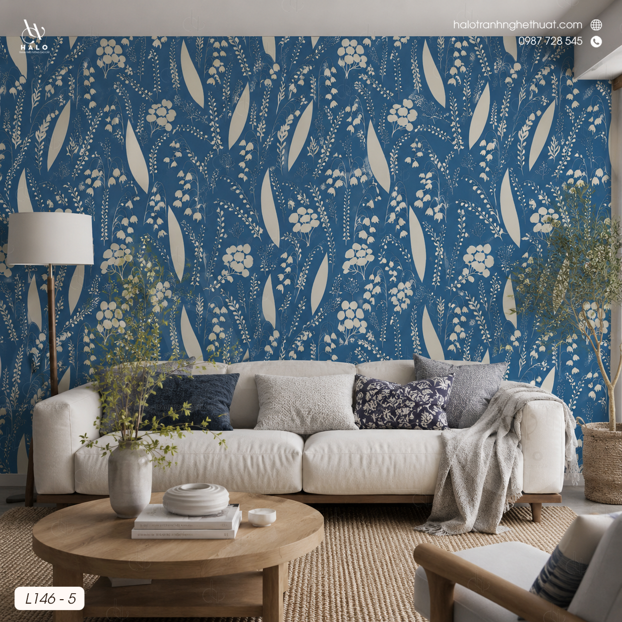  Tranh Dán Tường Họa Tiết Pattern - L146 - 5 