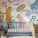  Tranh Dán Tường Mèo 8D 16D - KID311 