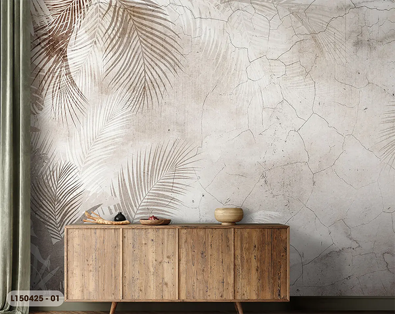 Tranh Dán Tường Lá 8D 16D - L150425 