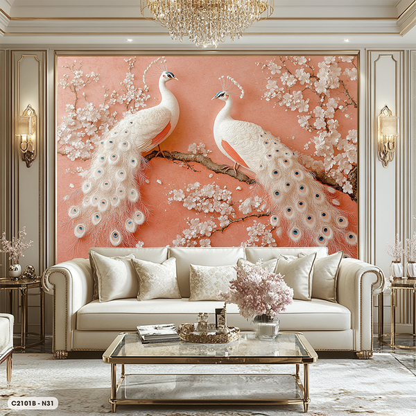  Tranh Dán Tường Hạnh Phúc Viên Mãn 8D 16D - C2101B 