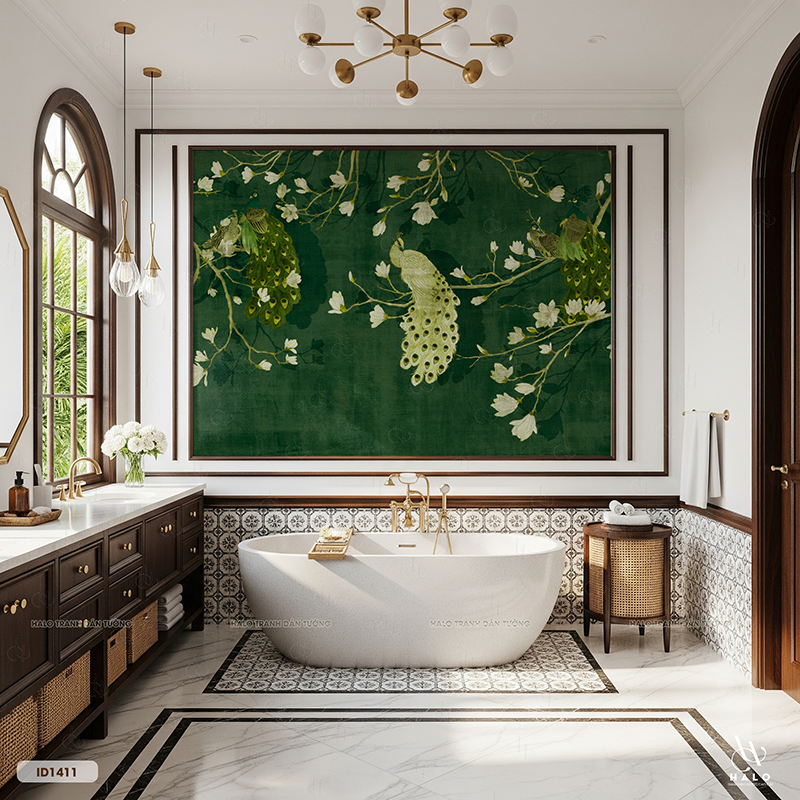  Tranh Dán Tường Indochine 8D 16D - ID1411 