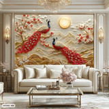  Tranh Dán Tường Hạnh Phúc Viên Mãn 8D 16D - C2101B 