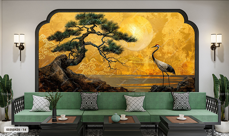  Tranh Dán Tường Indochine  8D 16D - ID250425 