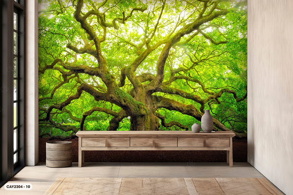  Tranh Dán Tường Cây 8D 16D - CAY2304 