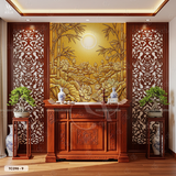  Tranh Dán Tường Sen Vàng 8D 16D - TC298 