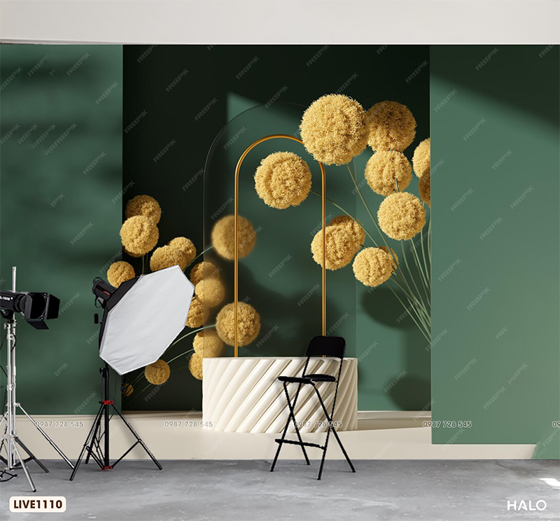  Tranh Dán Tường Studio 8D 16D  - LIVE1110 