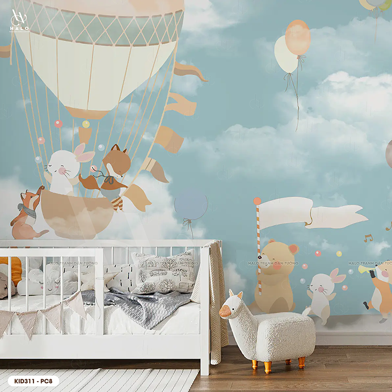  Tranh Dán Tường Phong Cảnh 8D 16D - KID311 