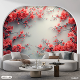  Tranh Dán Tường  Hoa 8D 16D - H211 