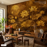  Tranh Dán Tường Hoa Sen 8D 16D - SD66 - 3 