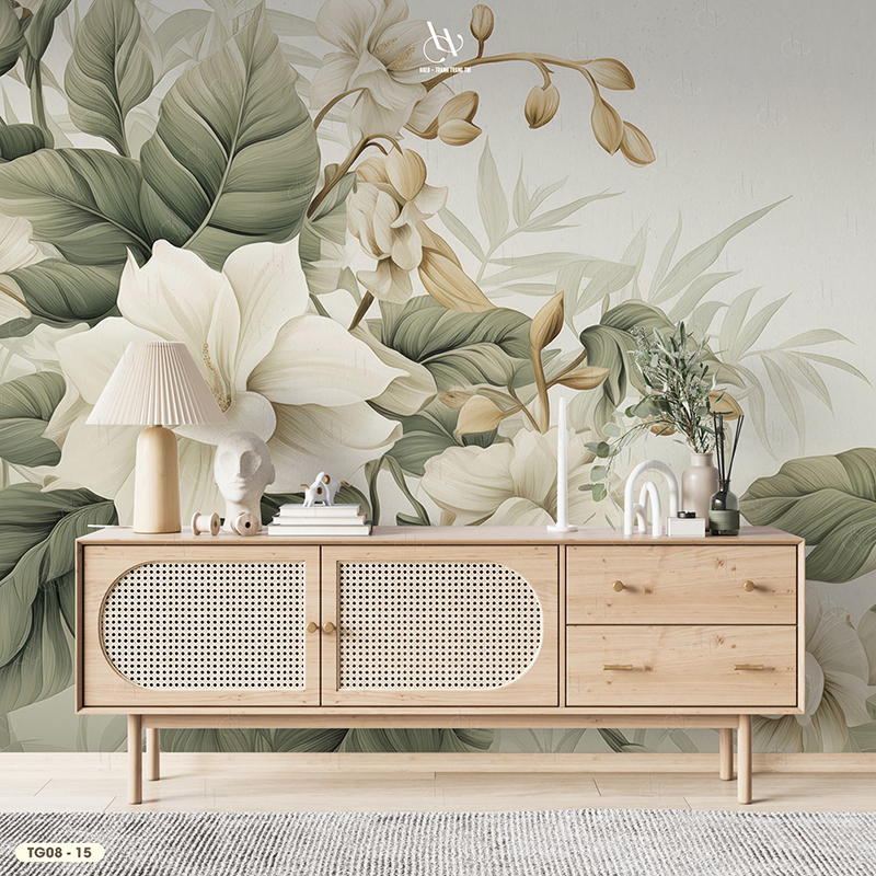  Tranh Dán Tường Tối Giản 8D 16D - TG08 