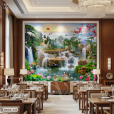  Tranh Dán Tường Sơn Thủy 8D 16D - ST2310 