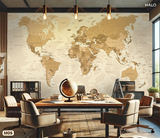  Tranh Dán Tường Bản Đồ 8D 16D - M11 