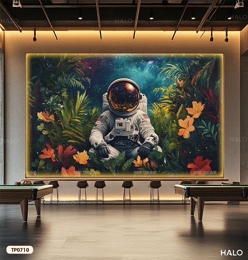  Tranh Dán Tường Mộng Ảo Ngân Hà 8D 16D - TP0710 