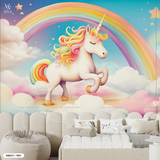  Tranh Dán Tường Tone Hồng Dành Cho Bé Gái 8D 16D - KID311 