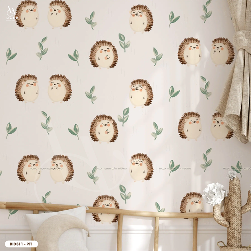  Tranh Dán Tường Họa Tiết Cho Trẻ 8D 16D - KID311 