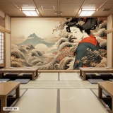  Tranh Dán Tường Maiko Nhật Bản - JP1711 