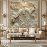  Tranh Dán Tường Hạnh Phúc Viên Mãn 8D 16D - C2101B 