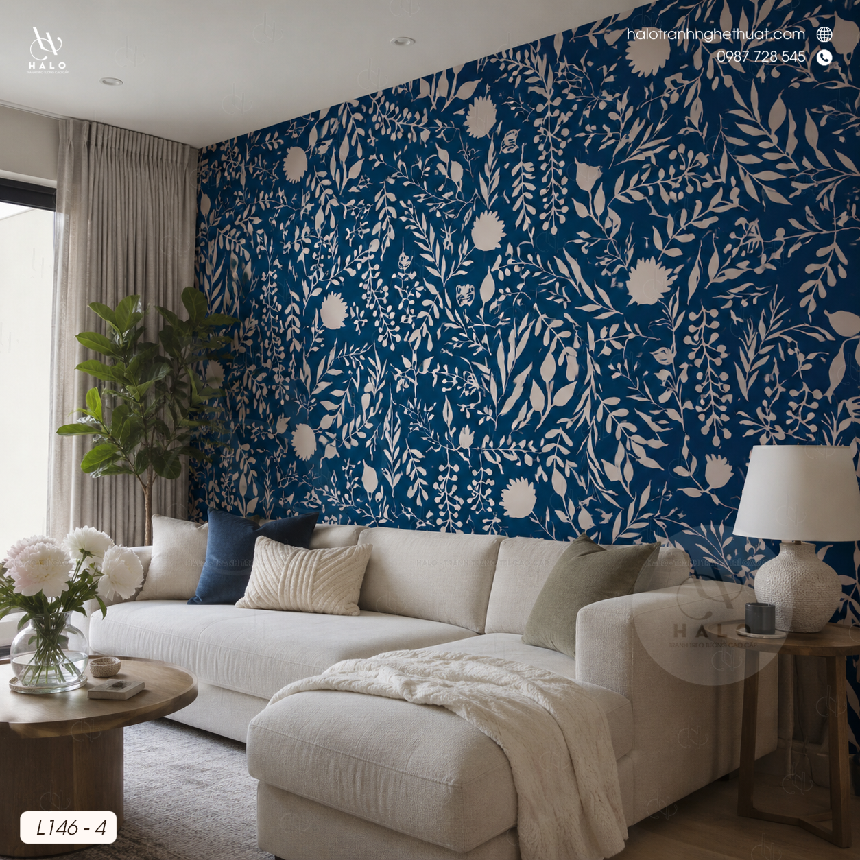  Tranh Dán Tường Họa Tiết Pattern - L146 - 4 