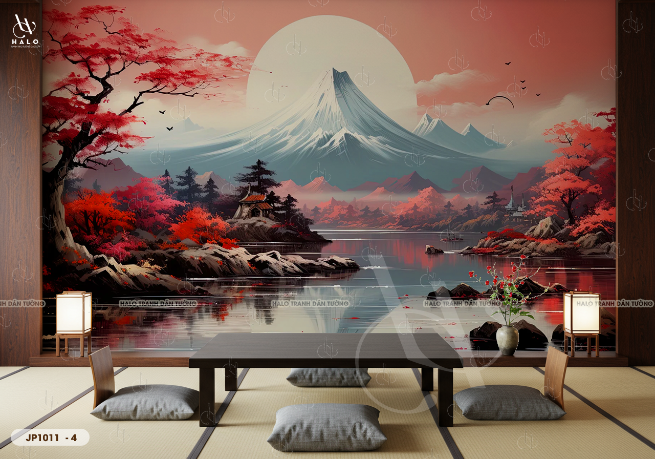  Tranh Dán Tường Phong Cảnh Nhật Bản - JP1010 