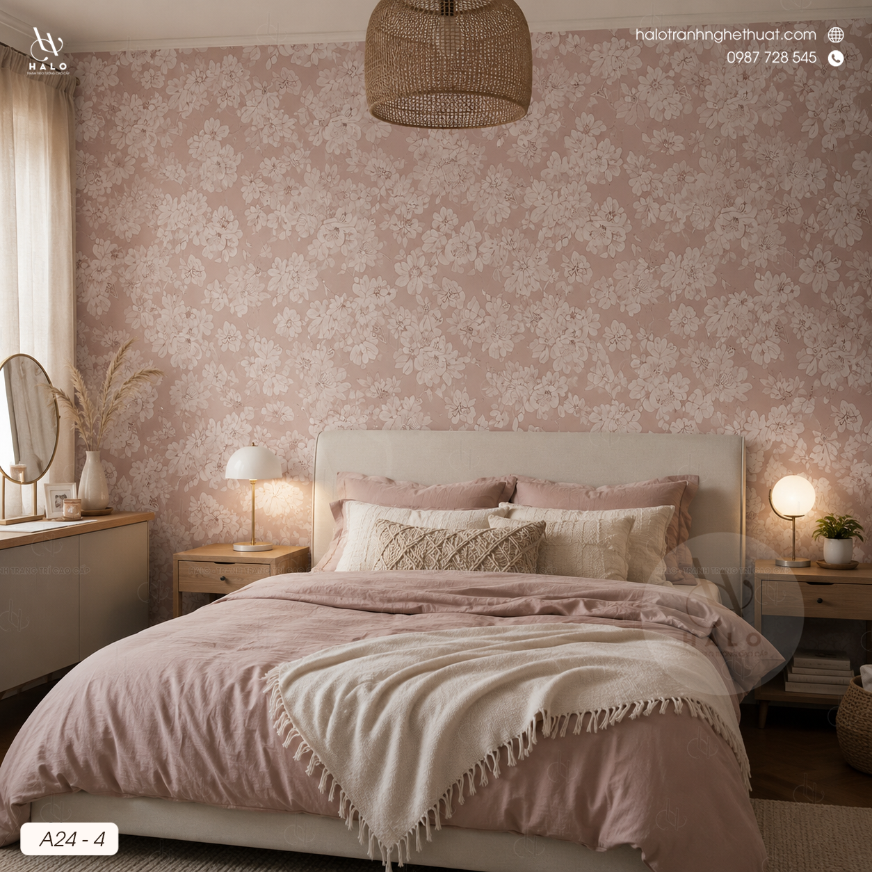 Tranh Dán Tường Họa Tiết Pattern - A24 - 4 