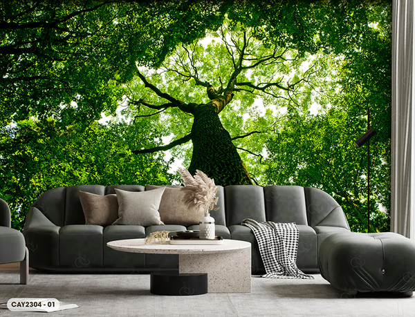  Tranh Dán Tường Cây 8D 16D - CAY2304 