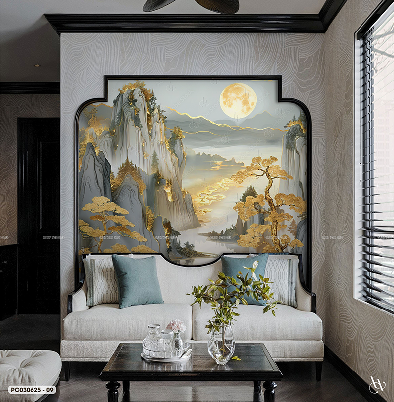  Tranh Dán Tường Phong Cảnh 8D 16D - PC030625 