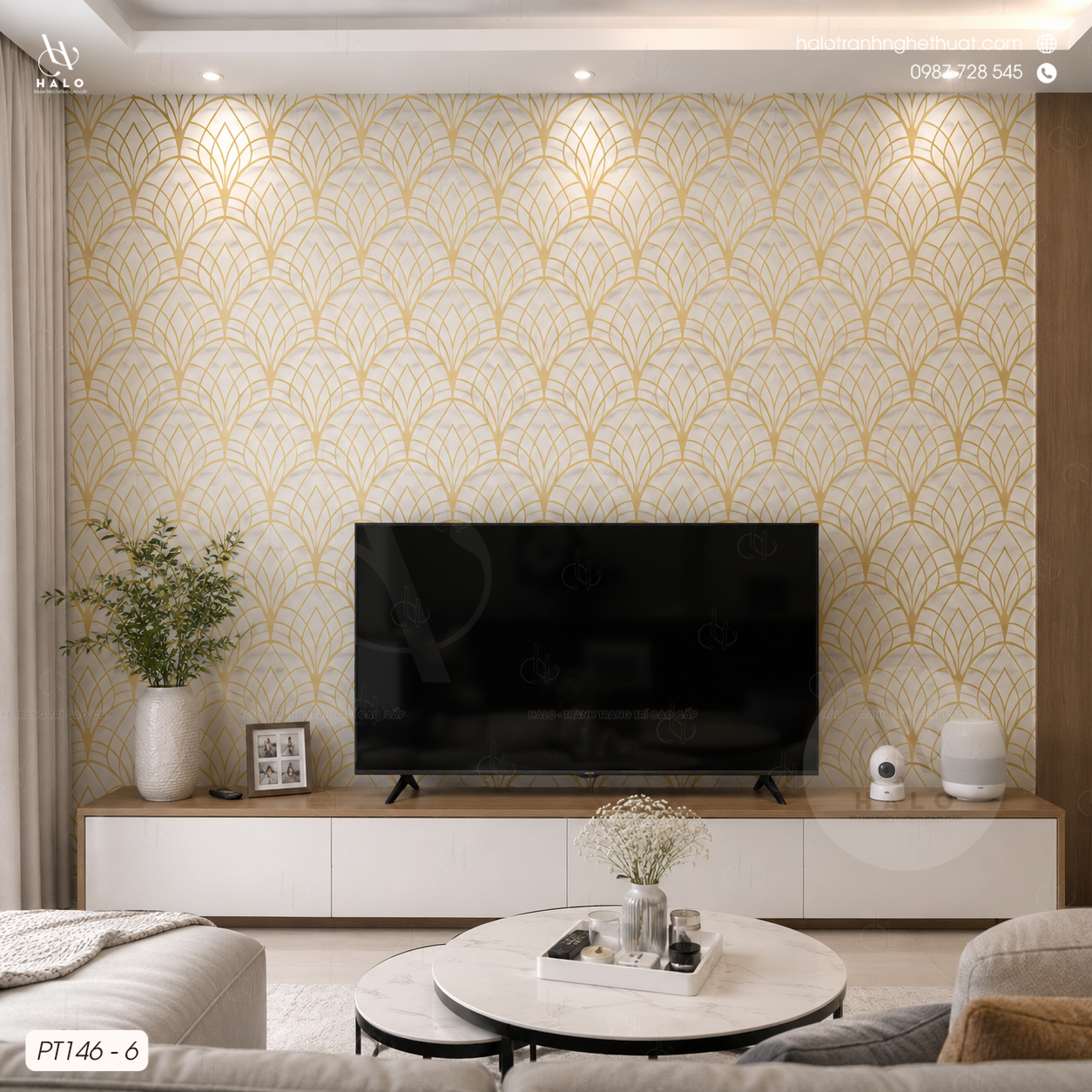  Tranh Dán Tường Họa Tiết Pattern - PT146 - 6 