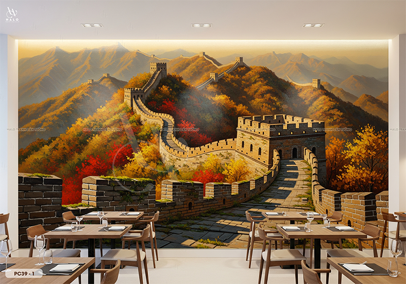  Tranh Dán Tường Phong Cảnh Châu Âu - PC39 