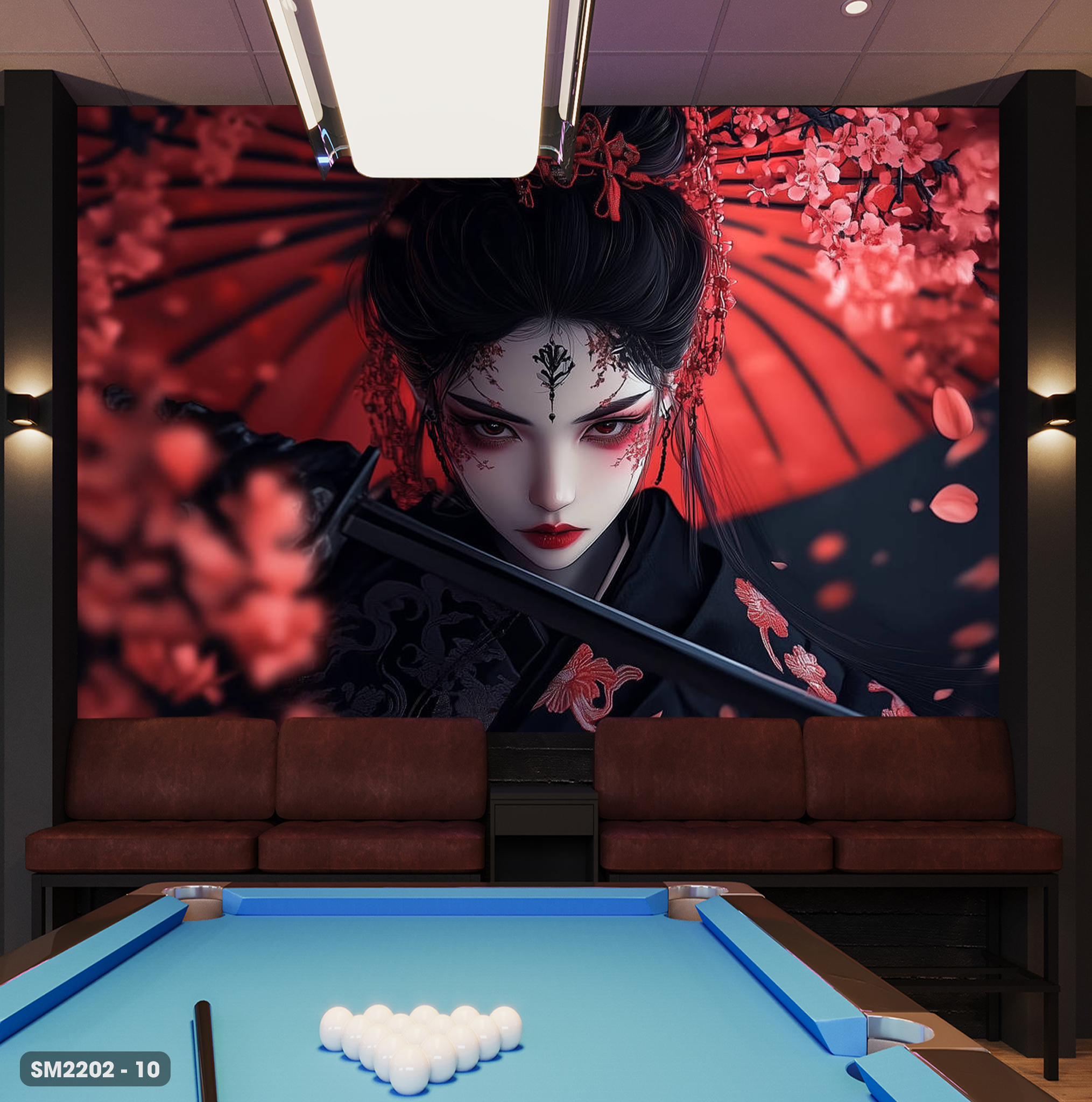  Tranh Dán Tường Samurai 8D 16D - SM2202 