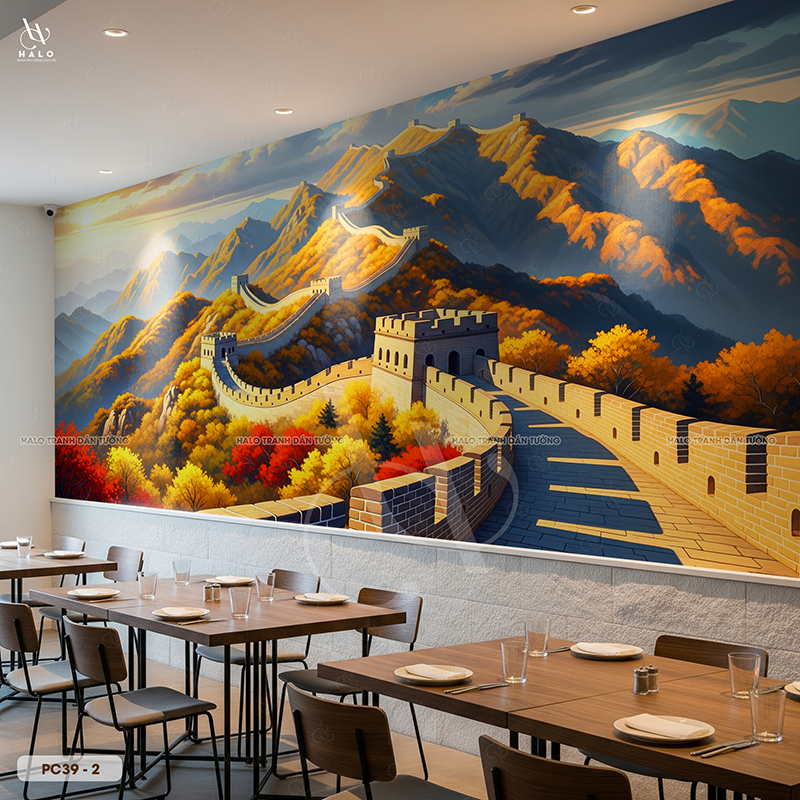  Tranh Dán Tường Phong Cảnh Châu Âu - PC39 