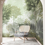  Tranh Dán Tường Rừng Nhiệt Đới 8D 16D - RU311 