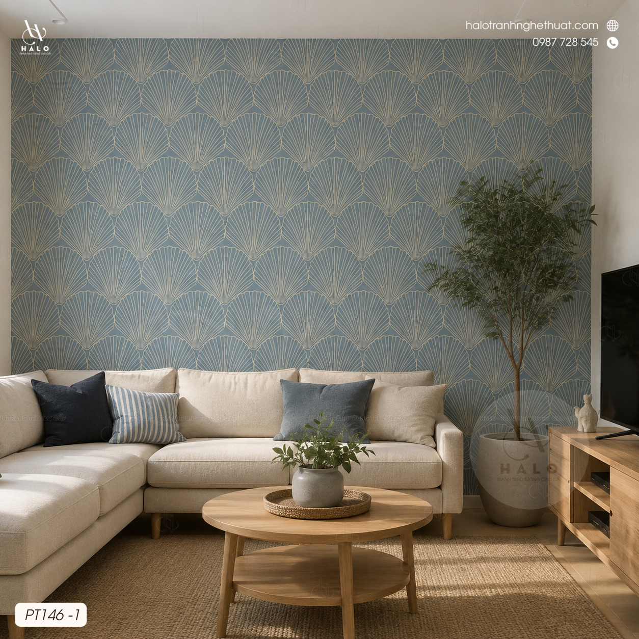  Tranh Dán Tường Họa Tiết Pattern - PT146 - 1 