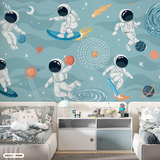  Tranh Dán Tường Phi Hành Gia Cho Trẻ 8D 16D - KID311 