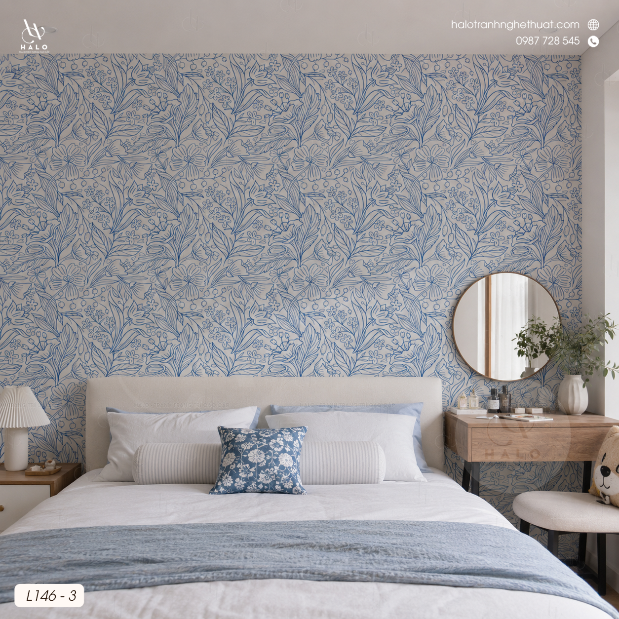  Tranh Dán Tường Họa Tiết Pattern - L146 - 3 