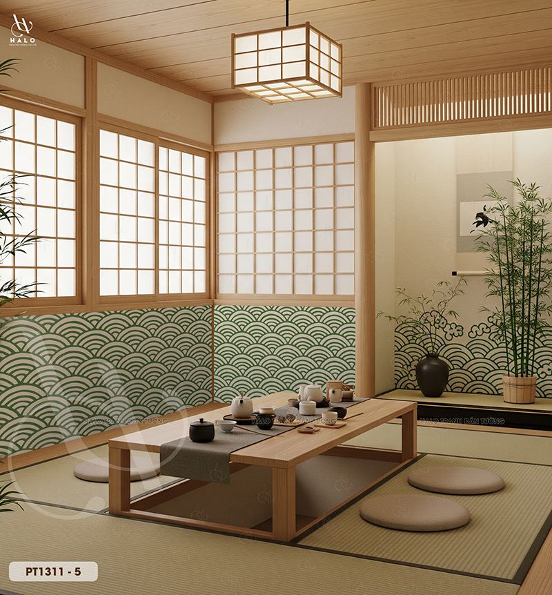  Tranh Dán Tường Patterm Nhật Bản - PT1311 