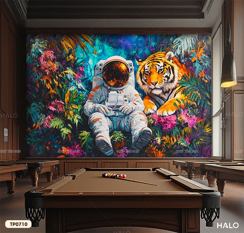  Tranh Dán Tường Mộng Ảo Ngân Hà 8D 16D - TP0710 