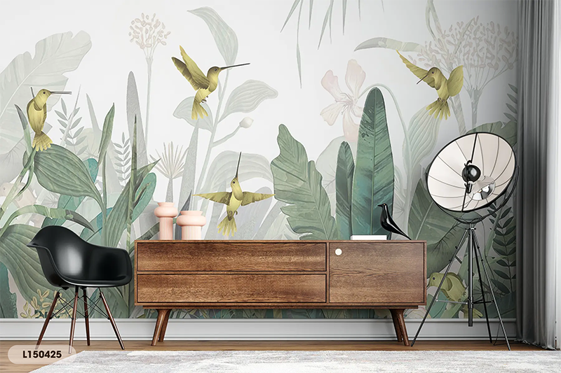  Tranh Dán Tường Lá 8D 16D - L150425 