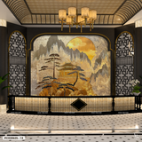  Tranh Dán Tường Phong Cảnh 8D 16D - PC030625 