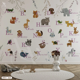  Tranh Dán Tường Bảng Chữ Cái Trẻ Em 8D 16D - KID311 