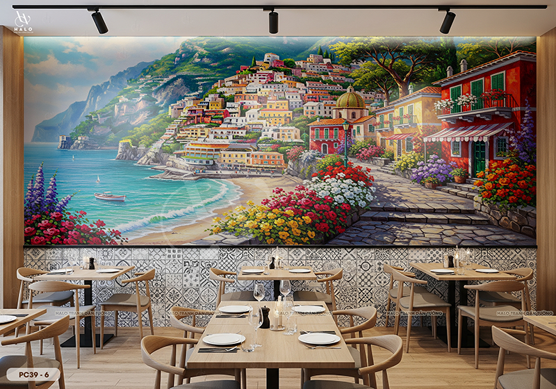  Tranh Dán Tường Phong Cảnh Châu Âu - PC39 
