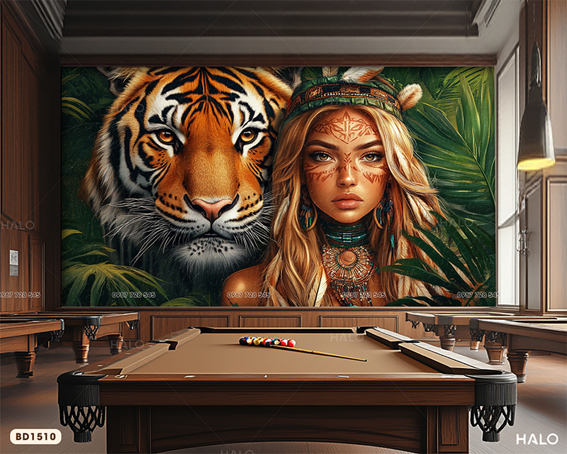  Tranh Dán Tường Hồn Rừng - BD1510 