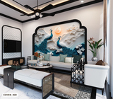  Tranh Dán Tường Hạnh Phúc Viên Mãn 8D 16D - C2101B 