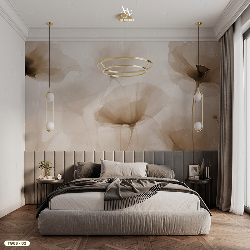  Tranh Dán Tường Tối Giản 8D 16D - TG08 